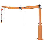 Jib Crane - Floor Fixed / Arm Joint Type (Swivel Joint Type)