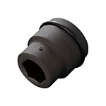 TONE インパクト用ヘキサゴンソケット（差込角38.1mm・差替式）12AH-S36