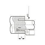 溝入れ用ホルダ KFMS