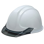 ヘルメットSY-C型（透明バイザー・雨垂れ防止溝付・衝撃吸収ライナー付）