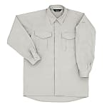 Long Sleeved Mixed Fabric Shirt