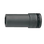 インパクトレンチ用 ソケット（ロングタイプ） 差込角19.0mm
