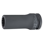 インパクトソケット3／4＂（19mm） 12角ディープソケット