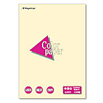 カラーペーパー中厚口A4 100P レモン