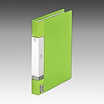 リクエスト・クリヤーブック A4判タテ型(25ポケット)・30穴 黄緑