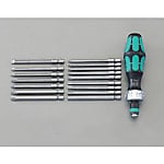 [+ - Pozi Hex Torx]ドライバーセット(ラチェット式)