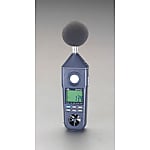 マルチ環境計測器【騒音、風速、照度、温度、湿度】