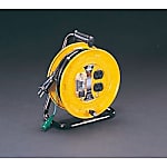 AC125V/15A/10m コードリール(漏電遮断器付