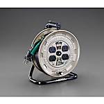 AC125V/15A/10m コードリール(温度センサー・接地付)