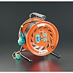 AC125V/15A/30m コードリール(元置型・漏電遮断)
