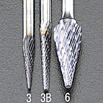 3x 11mm/3mm軸 [Coated]超硬バー