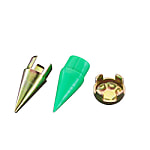 48.6mm 単管パイプ用打ち込み金具