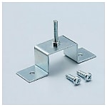 ユニット 看板取付用金具凸型 鉄製 25×90×25厚