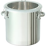 透明アクリル蓋付ステンレス密閉容器 10L