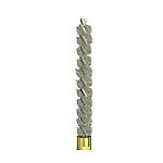 スパイラルホールブラシ 軸径6mmステンレス