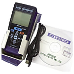 データ収録機能付2chデジタルハンディ温度計