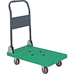 アイケー 樹脂製コンパクト台車（折りたたみハンドルタイプ）