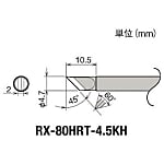 グット 替こて先 4.5KH型 RX-802/822/852AS用