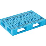 プラスチックパレット D4ー068100 青