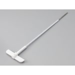 PTFE被覆撹拌棒(羽根付)(PTFE)500mm8×100