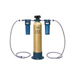 カートリッジ純水器装置セット（電気伝導率計・前後フィルター付）