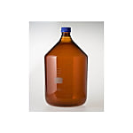 ねじ口びん（メジュームびん）　茶褐色　10L　017210-100001シリーズ
