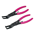 Clip Clamp Pliers 35° / 80° Set (Removable Lock Pin Type)