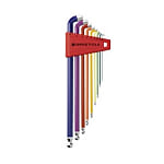 レインボーショートヘッド六角棒レンチ 2212LH-10RB