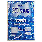 Nポリ風呂敷 900角 ブルー 水玉