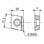 アルミ部品加工用カッタ HPC・ALWCシリーズ用チップ