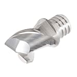 TungMeister用ヘッド スクエア 2枚刃 アルミ加工用 VEE-A-02