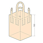 コンテナバッグ(角型)