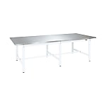 Large Size Work Bench (Stainless Steel Overlay Top Plate Specification)