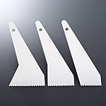 Inouekougu Baseboard Spatula Set (Includes 1 Each of 55 mm, 75 mm and 90 mm)