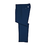 製品制電ストレッチツータックパンツ（紺・緑）
