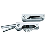ナイフ式六角棒レンチセット（インチ） インチサイズ“SCL42-90A”