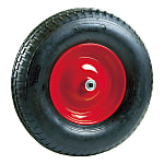 RAVENDO 空気入りスペアタイヤ シャフト径:12mm 車輪径:400mm 車輪幅:100mm