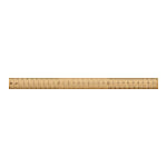 Bamboo Ruler With Kaidan Scale