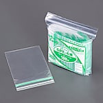 エスコ ポリ袋（厚み0.04mm,チャック付）緑