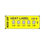 Heat label (irreversible) 5 points display