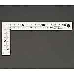75×150mm 厚手幅広シルバー曲尺