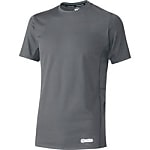 ベルデクセル 男女共用 半袖クールコアTシャツ VEC11上 グレー
