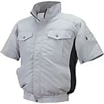 タチエリチタン肩当有NSP半袖シルバーチャコール（服のみ）