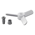 フロンケミカル ジェット型8Φ羽根のみ(PTFE+PEEK)