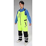 防寒オーバーオール（蛍光ライム）