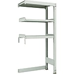 中量ボルトレス棚 M3型（300kgタイプ 高さ1800mm 3段タイプ 下段開放）