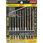 ＢＩＣ　ＴＯＯＬ　６角軸ドリルセット（１０本組）