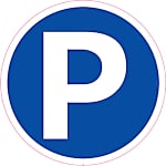 表示シール 駐車場