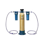 カートリッジ純水器標準セット(電気伝導率計・前後フィルター付) 700L/hr