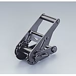 35mm／3000kg バックル（ラチェット式／スチール黒メッキ）